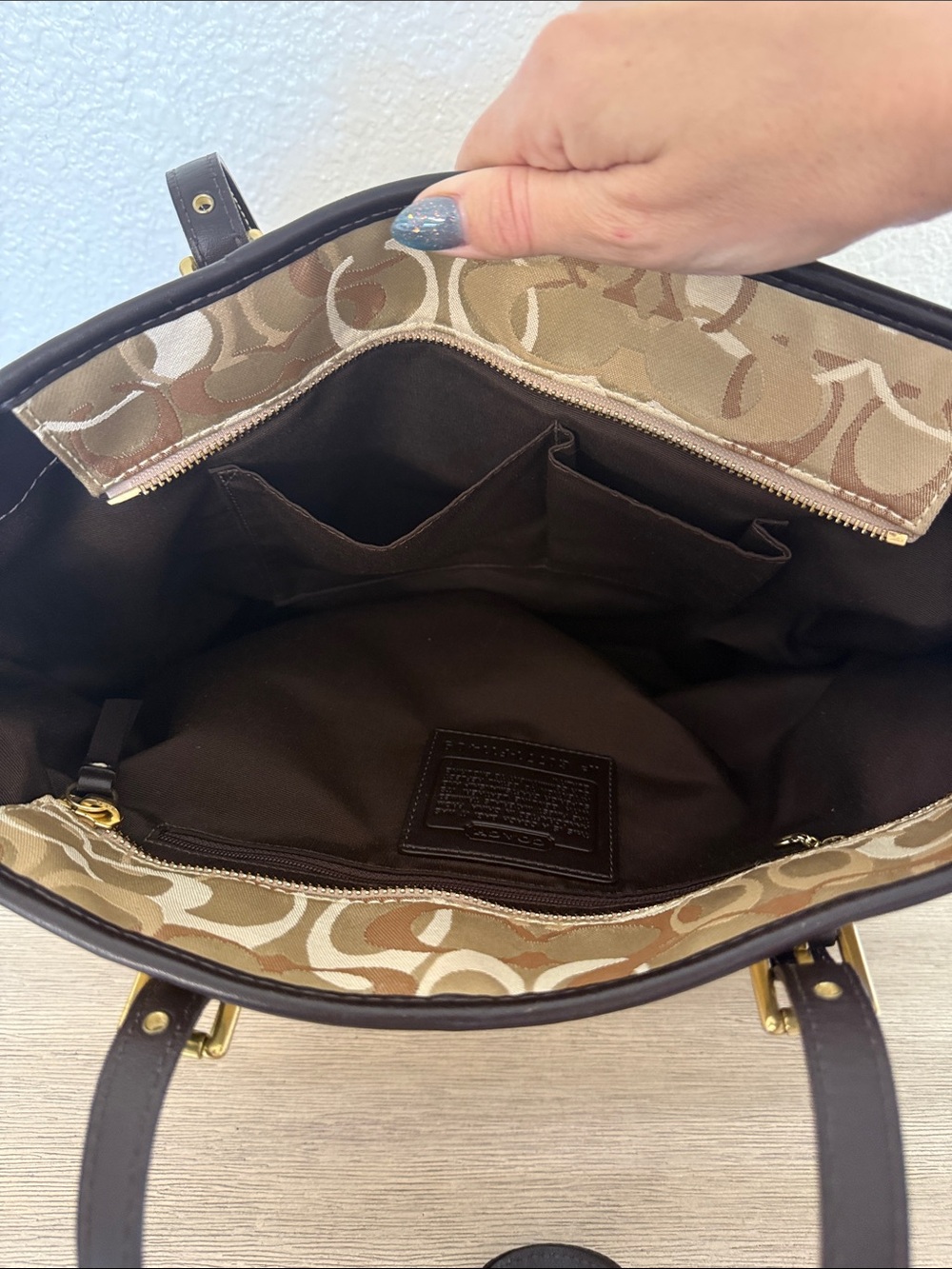 Coach Holliday Hampton Patchwork Tote Vintage 2007 - Picture 9 of 9